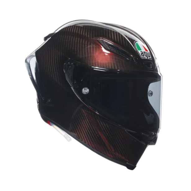 AGV Pista GP RR Mono Red Carbon Helmet (Asian fit) FREE HEVIK HELMET B – Singapore Racing World