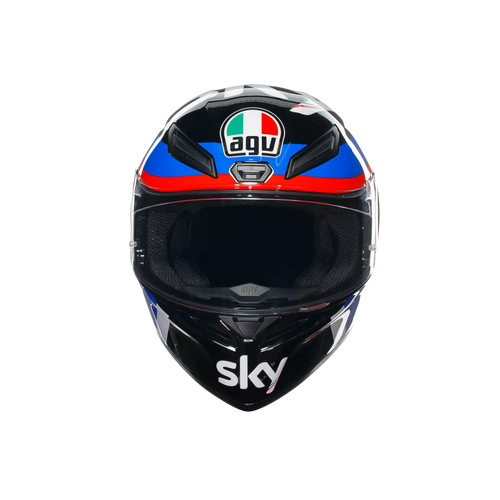 AGV K1 S Replica VR46 Sky Racing Team Helmet (Asian fit) FREE SENA E30 INTERCOM & HEVIK HELMET BAG