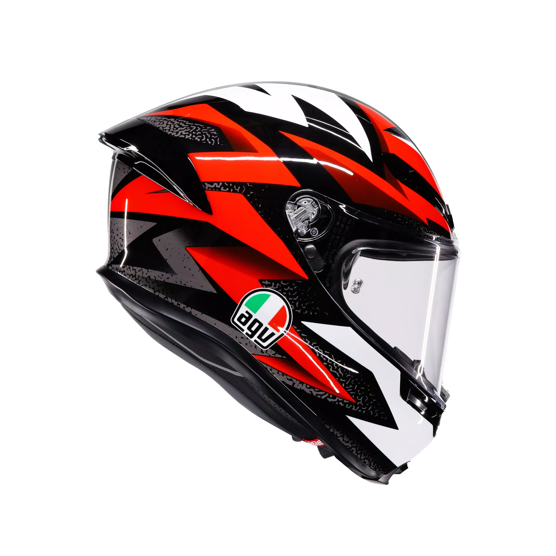 agv helmet shop singapore K1 S Speedarmor - Black/Grey/Red wheeled challenge AGV Streetmodular Solid Helmet (Asian