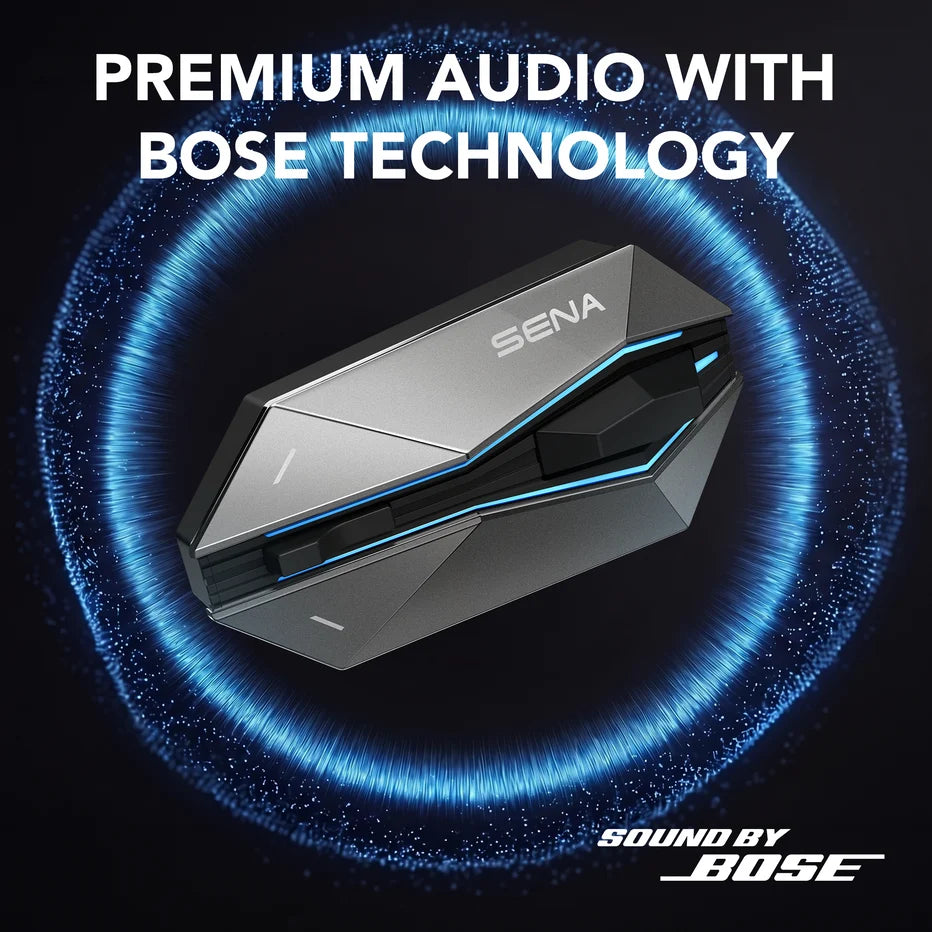 Sena 60X Motorcycle Communication System with SOUND BY BOSE (Single Pack)