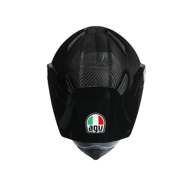 AGV AX9 Glossy Carbon Helmet (FREE HEVIK HELMET BAG)