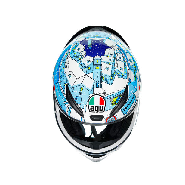 AGV K1 S Top Rossi Winter Test 2017 Helmet (Asian fit) FREE SENA E30 INTERCOM & HEVIK HELMET BAG