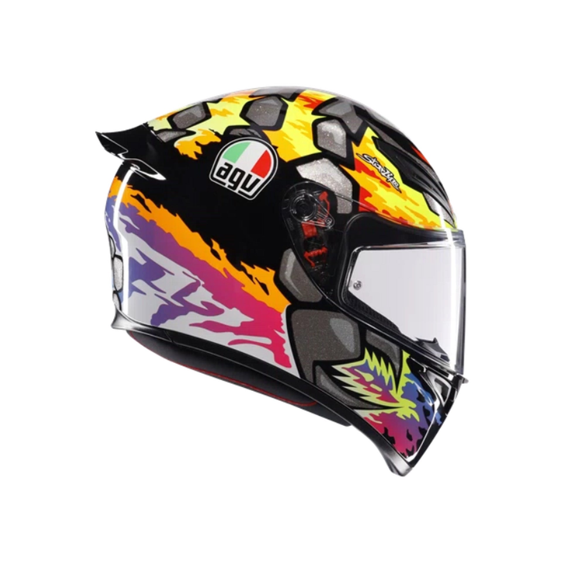AGV K1 S Top Bezzecchi 2023 Helmet (Asian fit) FREE HEVIK HELMET BAG