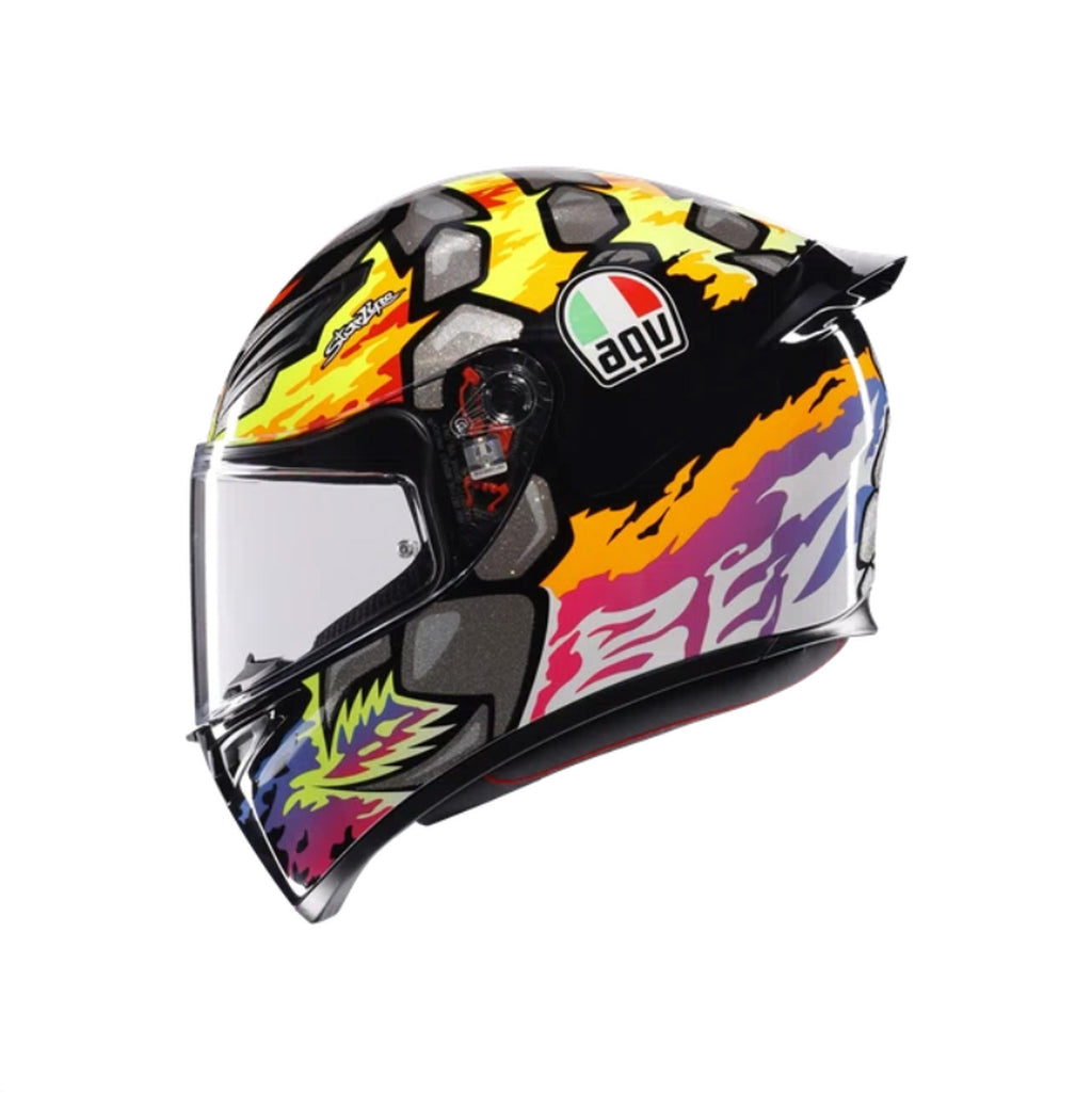 AGV K1 S Top Bezzecchi 2023 Helmet (Asian fit) FREE HEVIK HELMET BAG