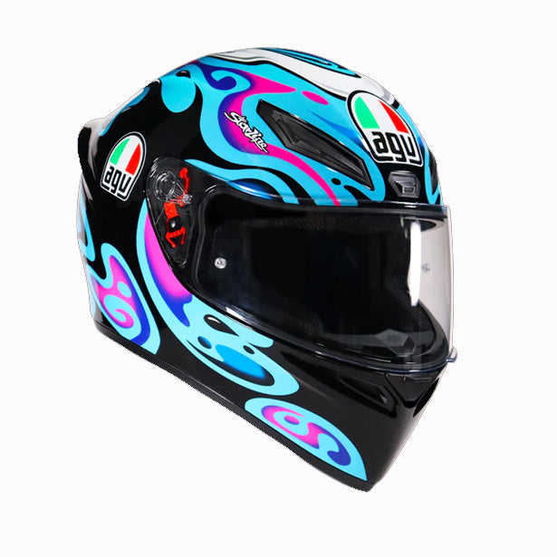 agv citylight helmet singapore Streetmodular Solid (Asian fit) FREE HEVIK HELMET BAG Racing World ILM Vintage Full Face Modular Motorcycle Helmet for Adults Men ATV UTV Snowmobile with 180 Reversible Chin Guard DOT Model AGV K1 S Top Vietti