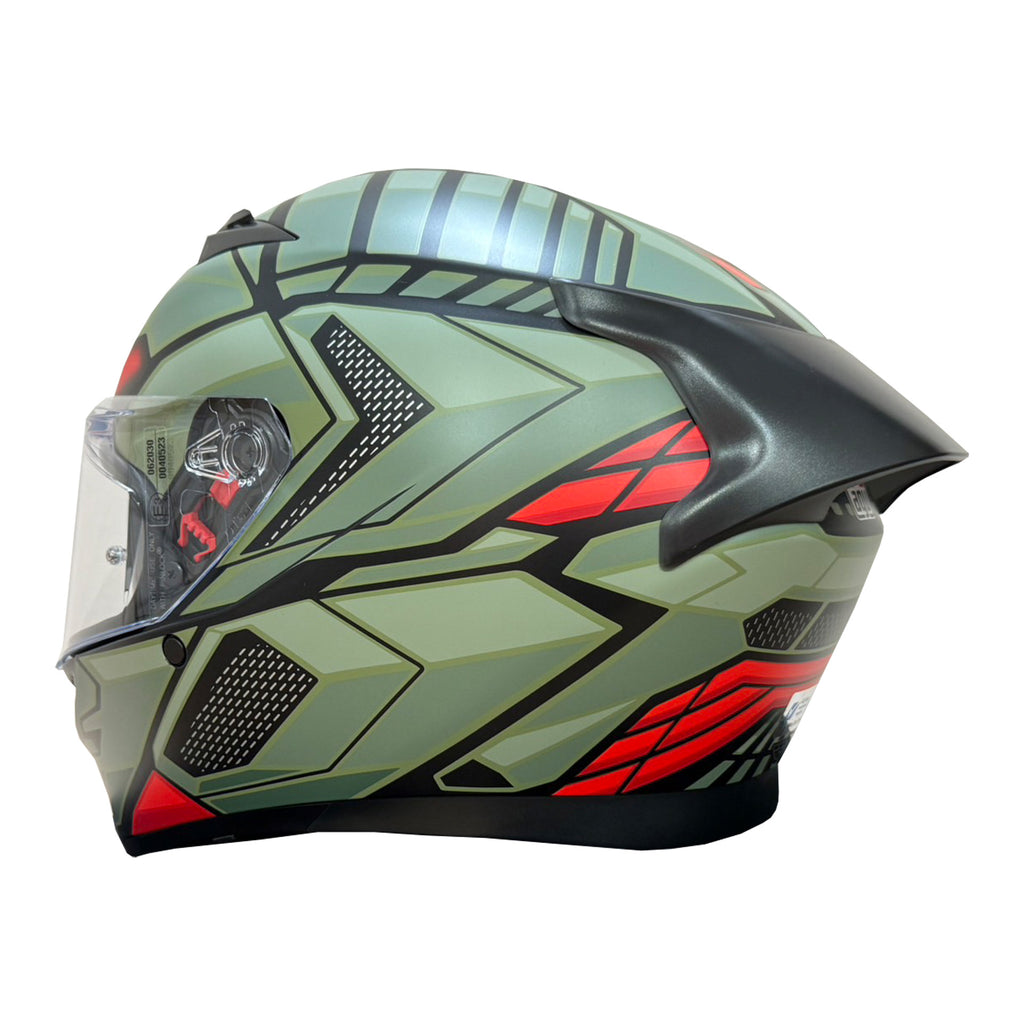 AGV K3 Multi Decept Helmet (Asian fit) FREE SENA E30 INTERCOM & HEVIK HELMET BAG