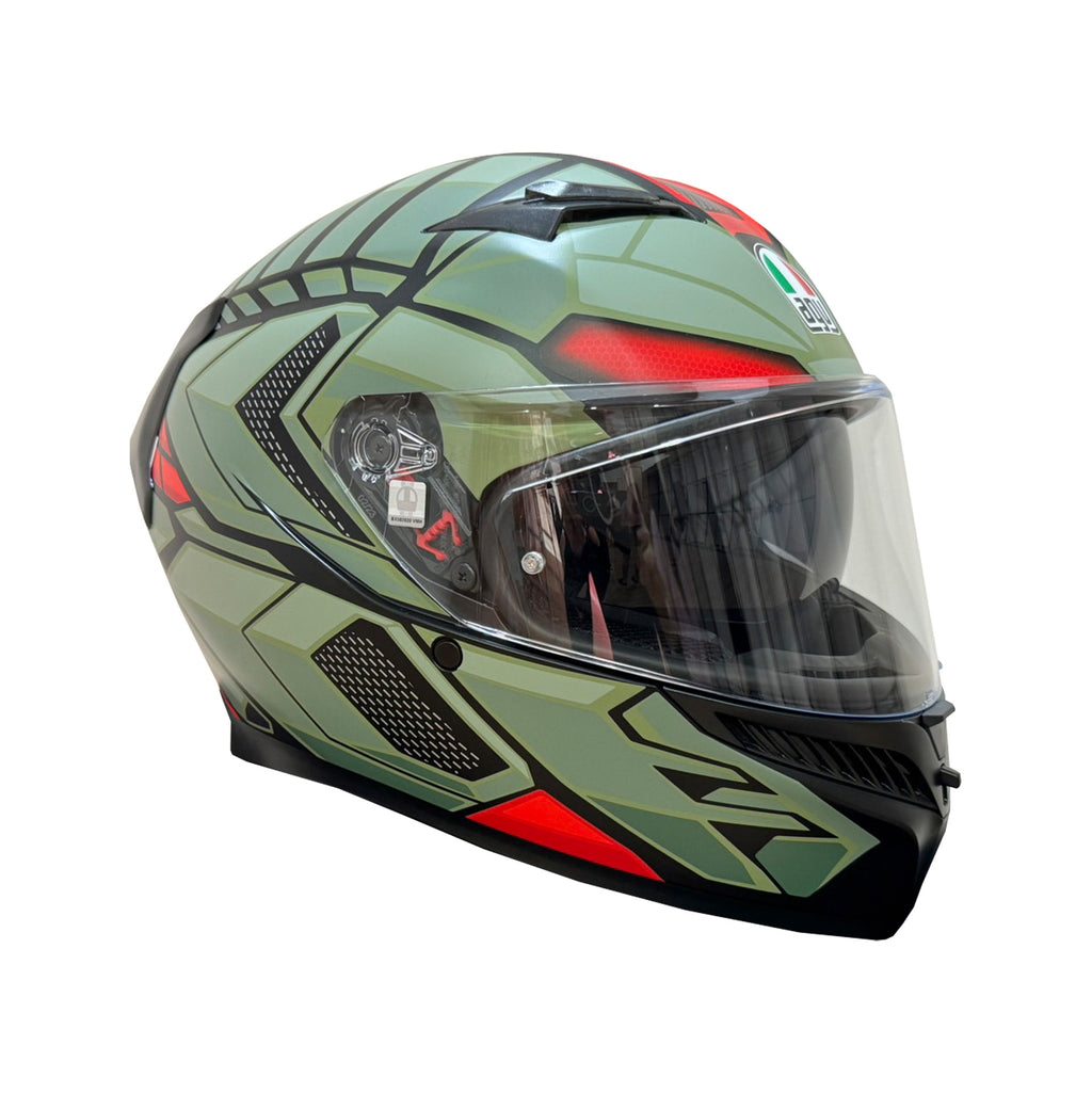 AGV K3 Multi Decept Helmet (Asian fit) FREE SENA E30 INTERCOM & HEVIK HELMET BAG