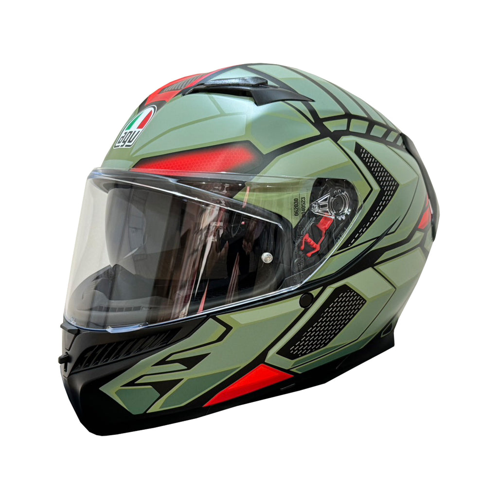 AGV K3 Multi Decept Helmet (Asian fit) FREE SENA E30 INTERCOM & HEVIK HELMET BAG