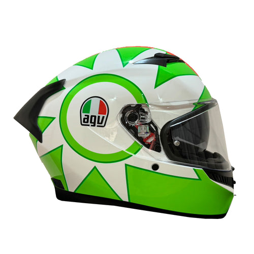 AGV K3 Top Rossi Mugello 2018 Helmet (Asian fit) FREE SENA E30 INTERCOM & HEVIK HELMET BAG