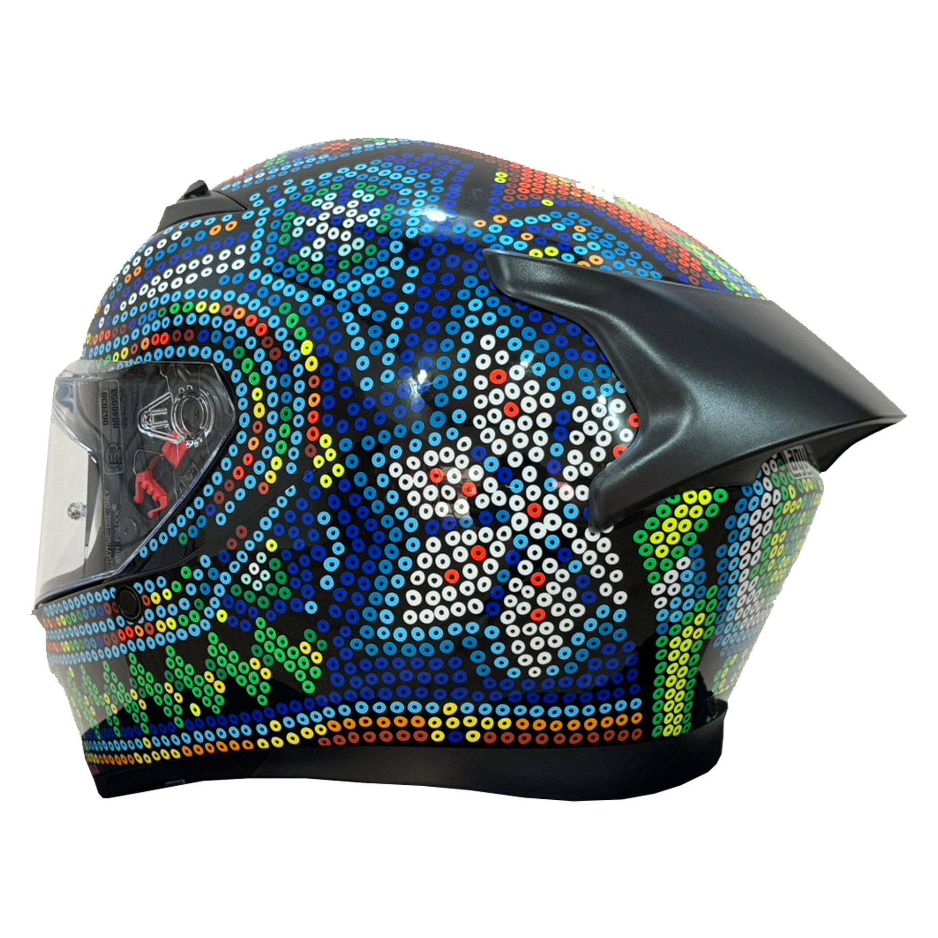 AGV K3 Top Rossi Winter Test 2018 Helmet (Asian fit) FREE SENA E30 INTERCOM & HEVIK HELMET BAG