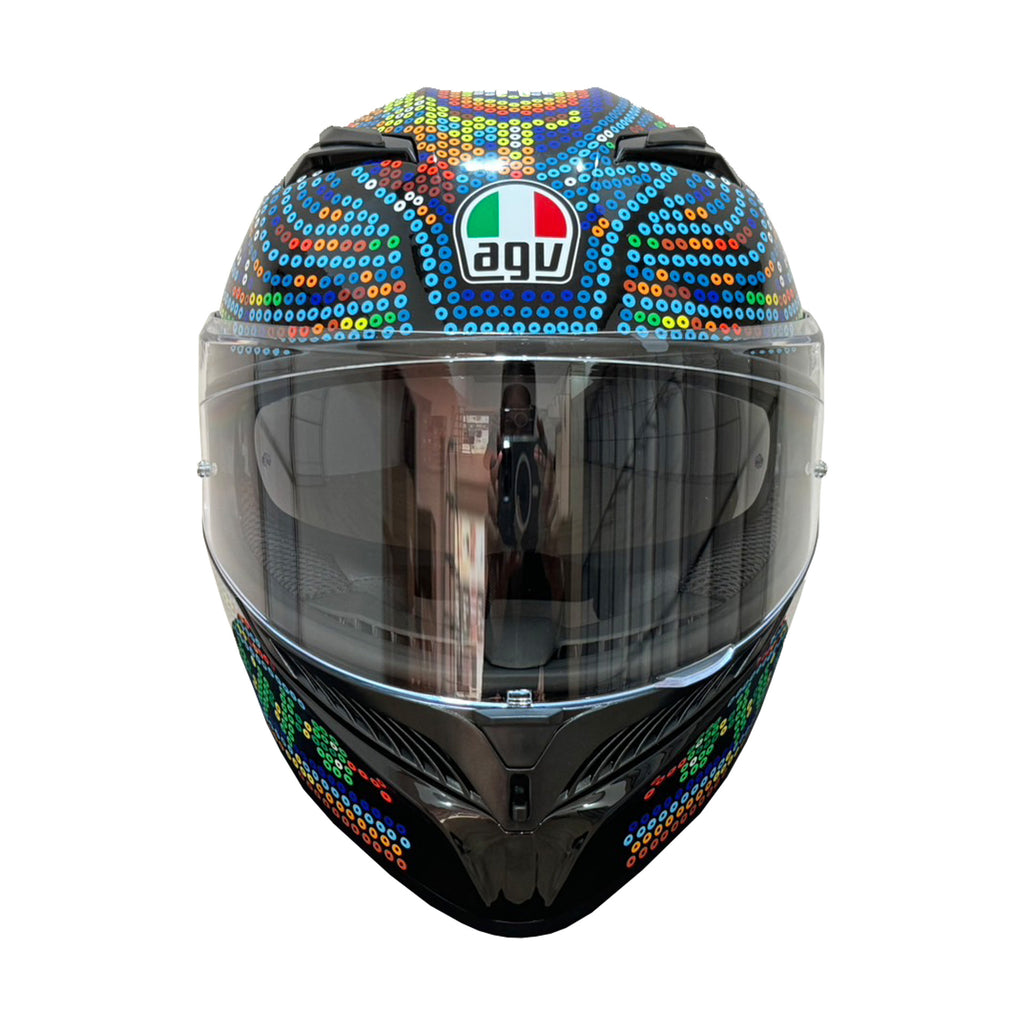 AGV K3 Top Rossi Winter Test 2018 Helmet (Asian fit) FREE SENA E30 INTERCOM & HEVIK HELMET BAG