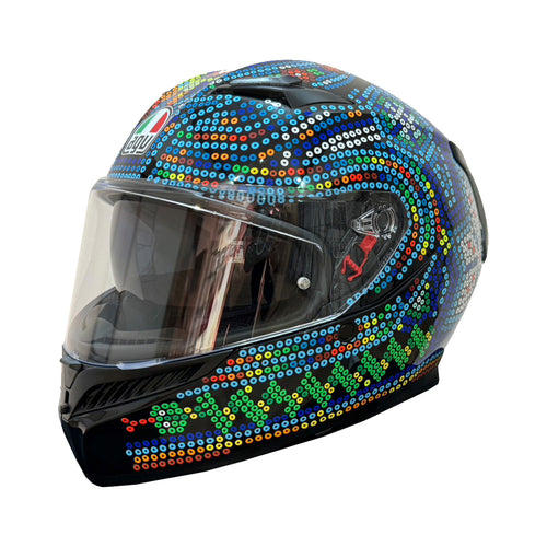 AGV K3 Top Rossi Winter Test 2018 Helmet (Asian fit) FREE SENA E30 INTERCOM & HEVIK HELMET BAG