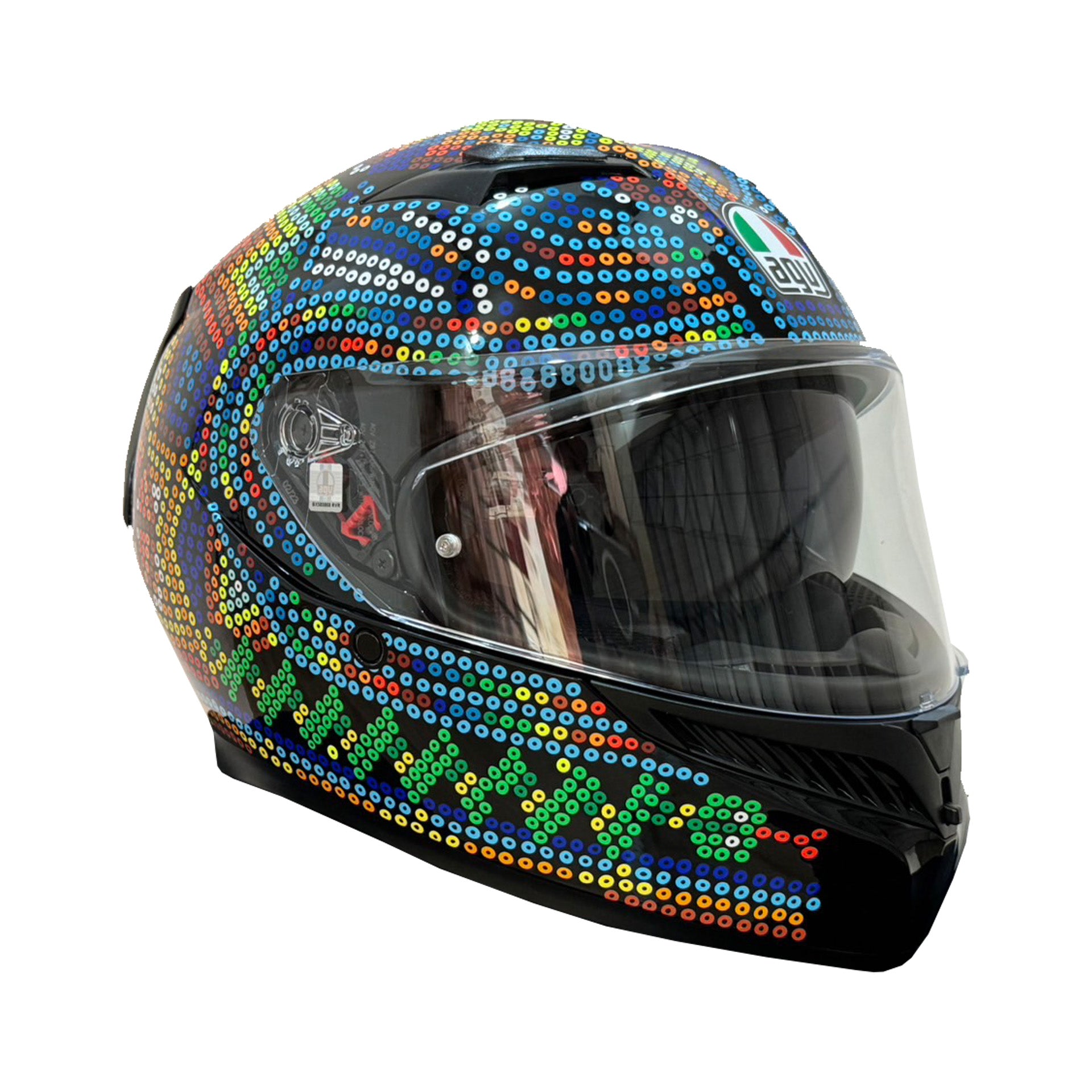 AGV K3 Top Rossi Winter Test 2018 Helmet (Asian fit) FREE SENA E30 INTERCOM & HEVIK HELMET BAG