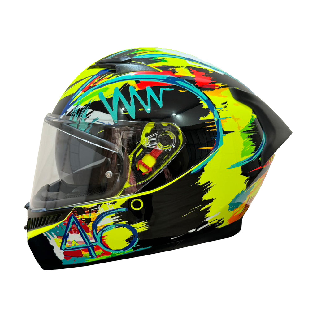 AGV K3 Top Rossi Winter Test 2019 Helmet (Asian fit) FREE SENA E30 INTERCOM & HEVIK HELMET BAG