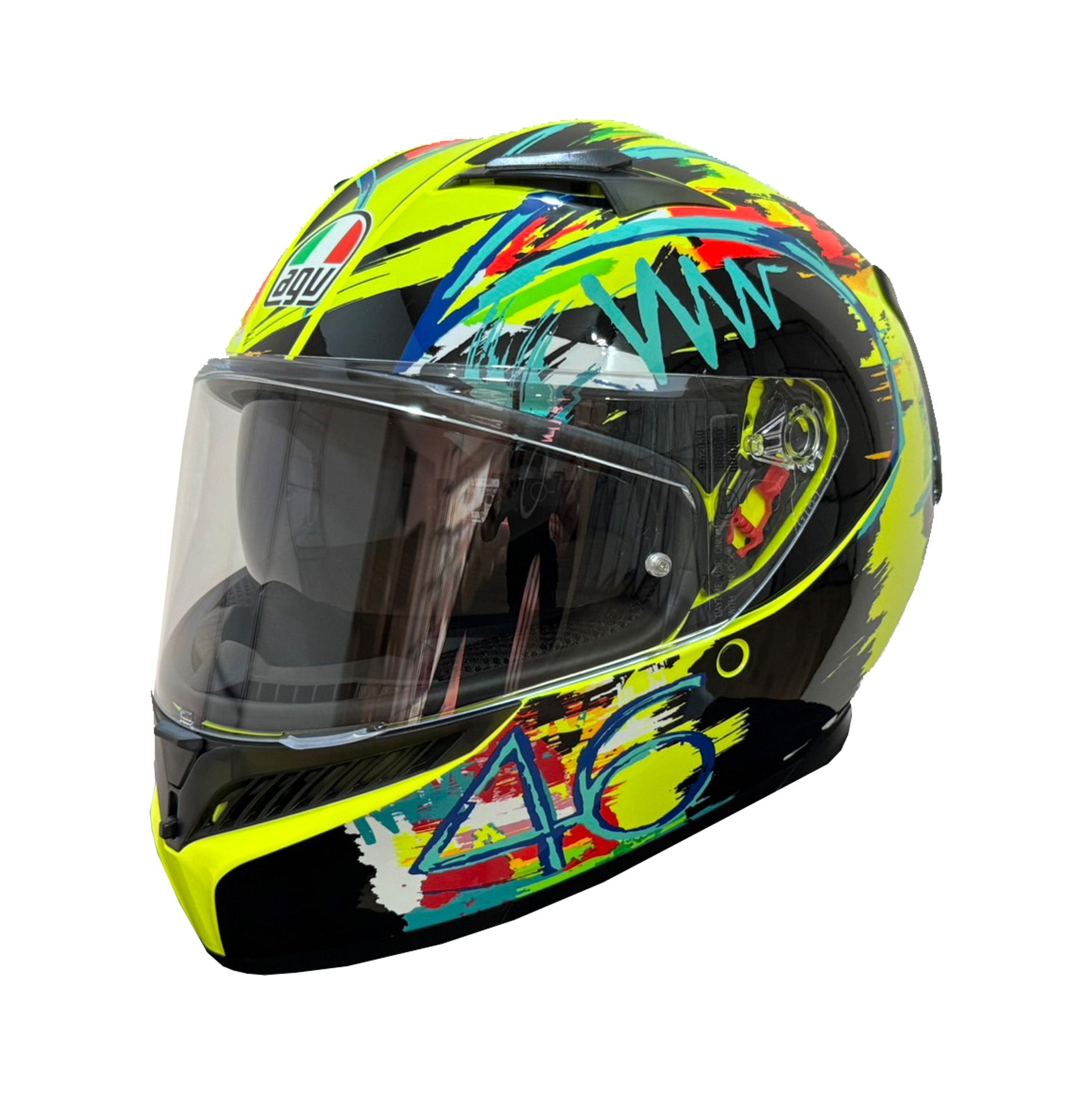 AGV K3 Top Rossi Winter Test 2019 Helmet (Asian fit) FREE SENA E30 INTERCOM & HEVIK HELMET BAG