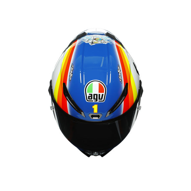 AGV Pista GP RR Limited Edition Winter Test 2005 Helmet (Asian fit) FREE HEVIK HELMET BAG