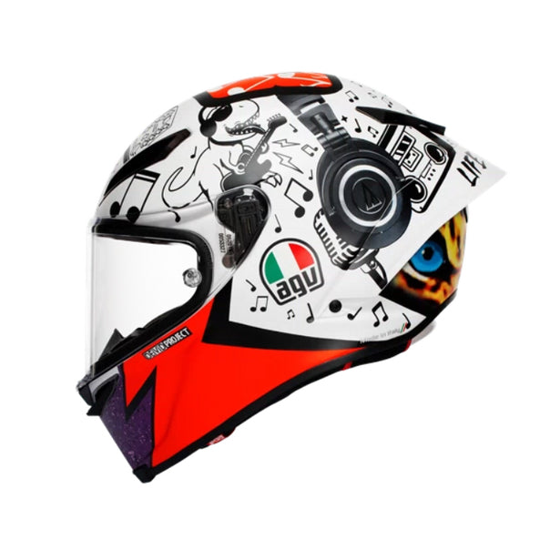 AGV Pista GP RR Limited Edition Guevara Motegi 2022 Helmet (Asian fit) FREE HEVIK HELMET BAG