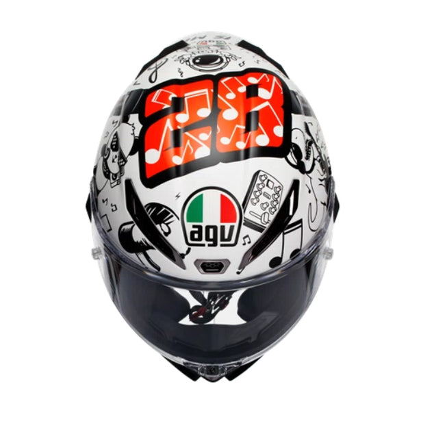 AGV Pista GP RR Limited Edition Guevara Motegi 2022 Helmet (Asian fit) FREE HEVIK HELMET BAG