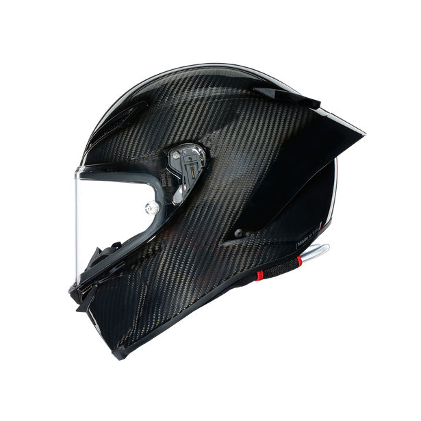 AGV Pista GP RR Solid Glossy Carbon Helmet (Asian fit) FREE HEVIK