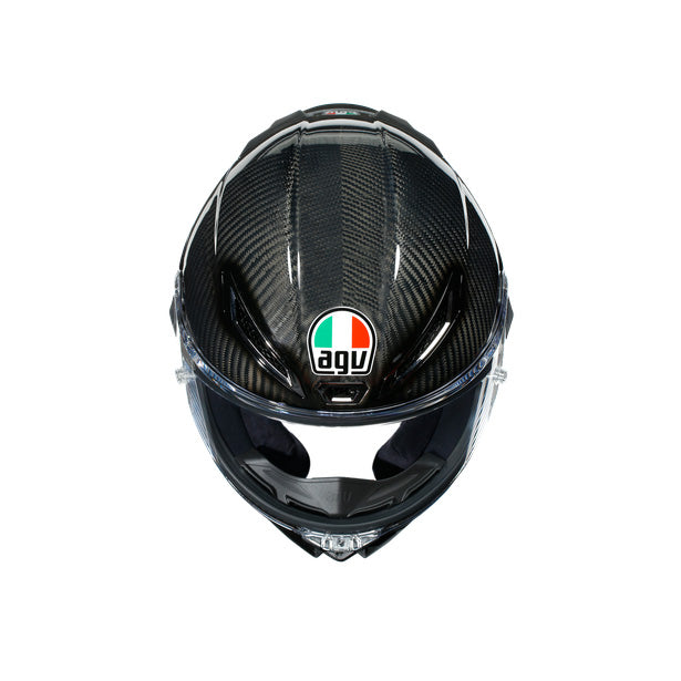 AGV Pista GP RR Solid Glossy Carbon Helmet (Asian fit) FREE HEVIK HELMET BAG