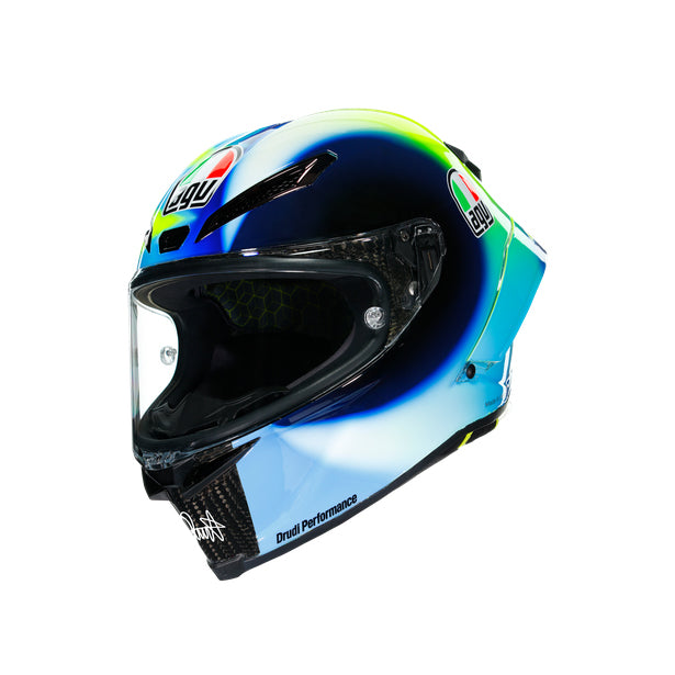 AGV Pista GP RR Top Soleluna 2021 Helmet (Asian fit) FREE HEVIK HELMET BAG