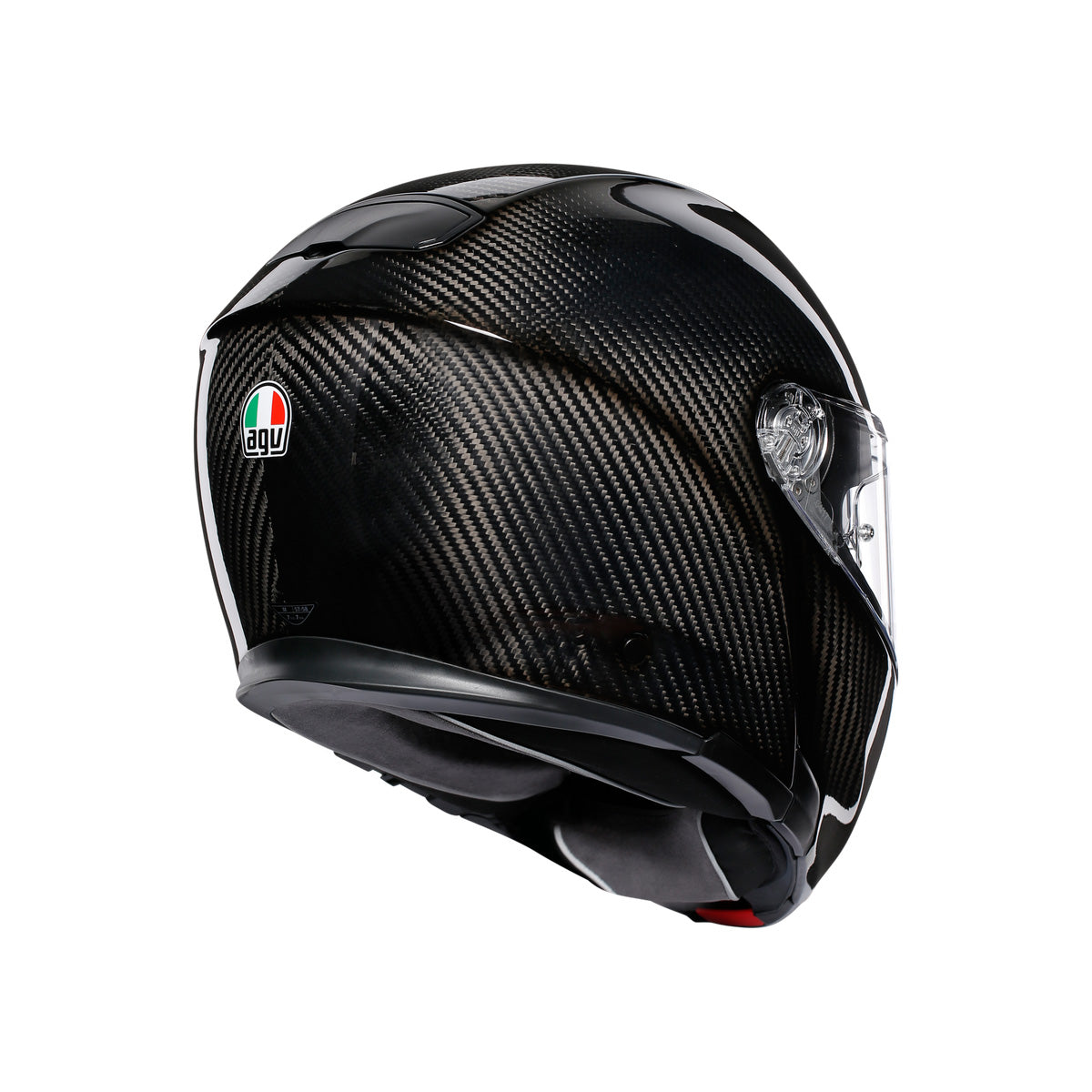 AGV Sportmodular Gloss Carbon Helmet Asian fit (FREE HEVIK HELMET