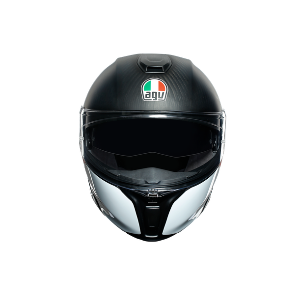 AGV Sportmodular Layer Carbon Red Blue Helmet Asian fit (FREE HEVIK HELMET BAG)
