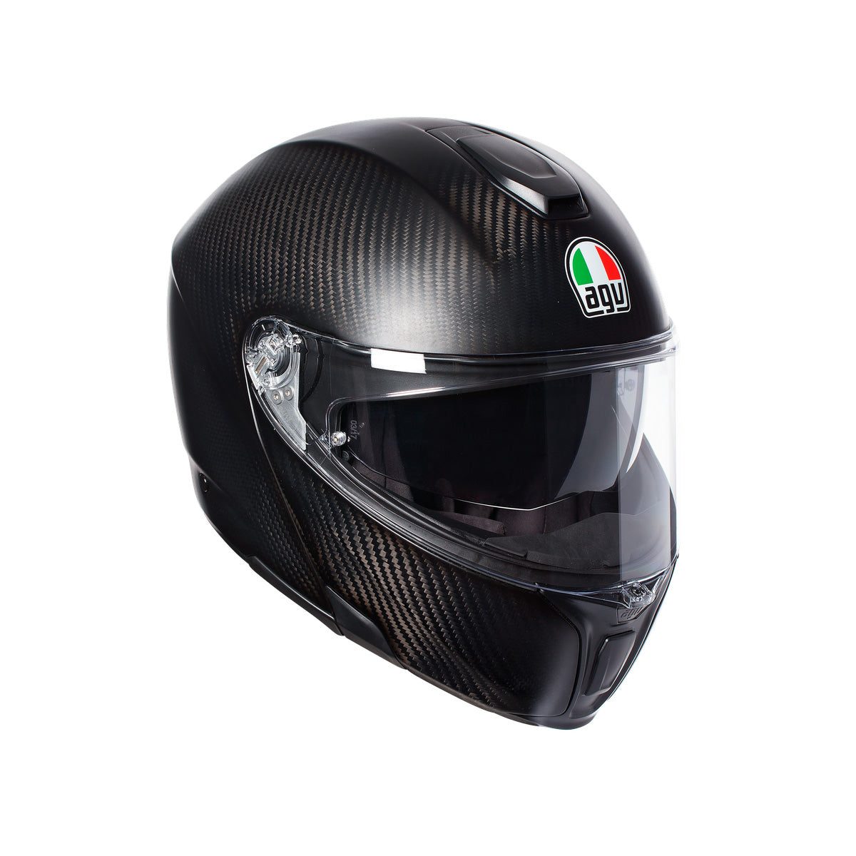 AGV Sportmodular Matt Carbon Helmet Asian fit (FREE HEVIK HELMET BAG) – Singapore Racing World