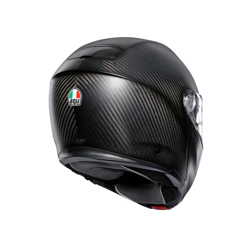 AGV Sportmodular Matt Carbon Helmet Asian fit (FREE HEVIK HELMET BAG)