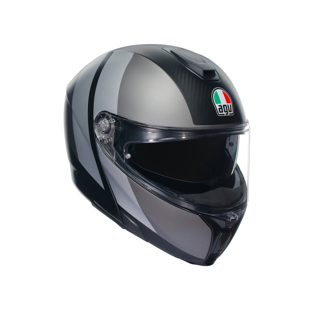 AGV Sportmodular Overlay Carbon Helmet Asian fit (FREE HEVIK HELMET BA – Singapore Racing World