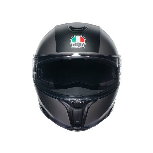 AGV Sportmodular Overlay Carbon Helmet Asian fit (FREE HEVIK HELMET BA – Singapore Racing World