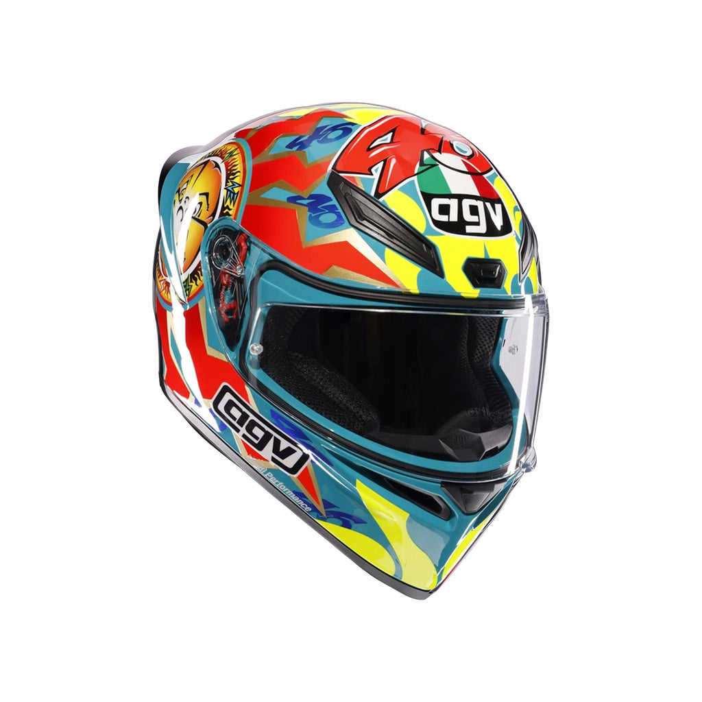 AGV K1 S Top Rossi Mugello 1999 Helmet (Asian fit) FREE HEVIK HELMET BAG