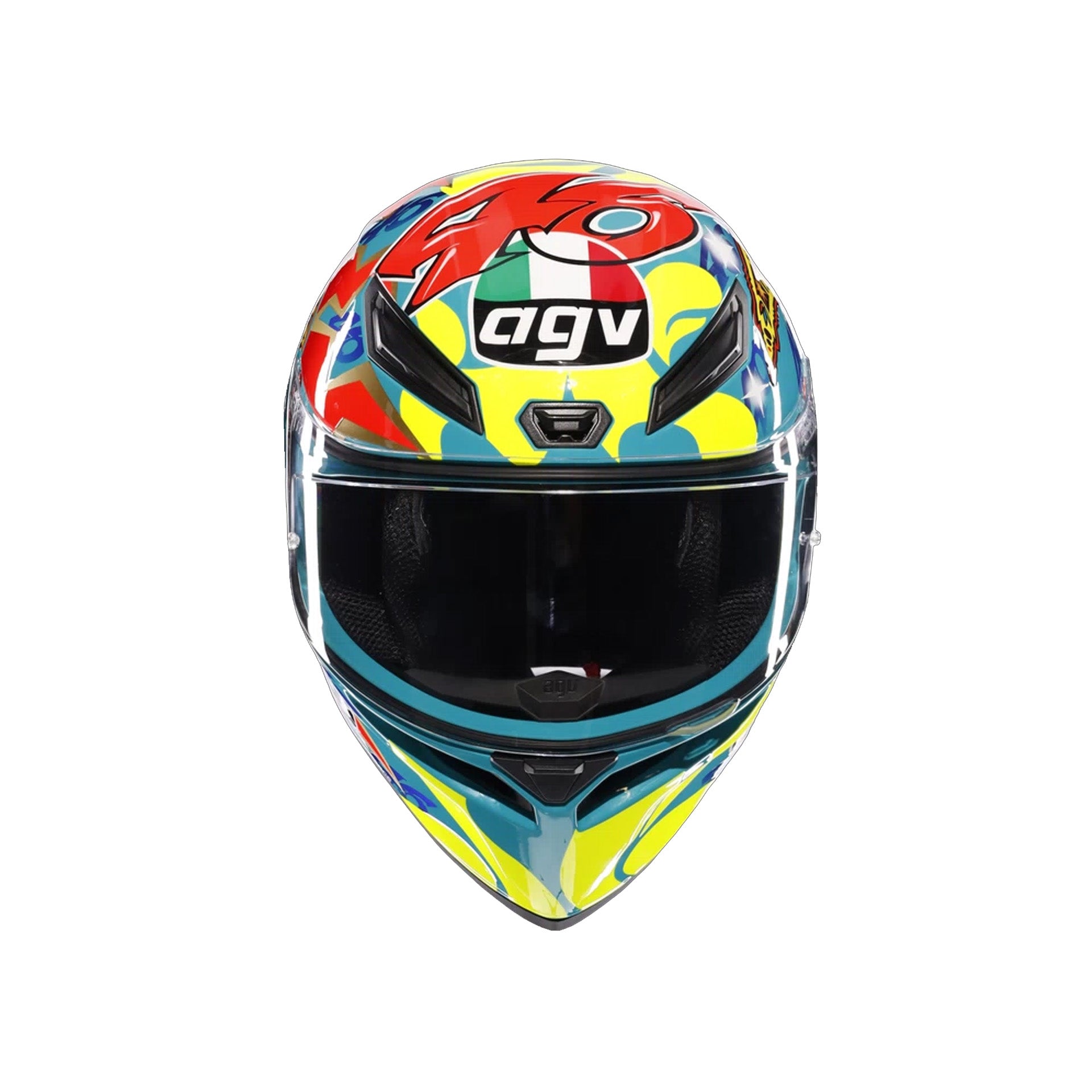 AGV K1 S Top Rossi Mugello 1999 Helmet (Asian fit) FREE HEVIK HELMET B – Singapore Racing World
