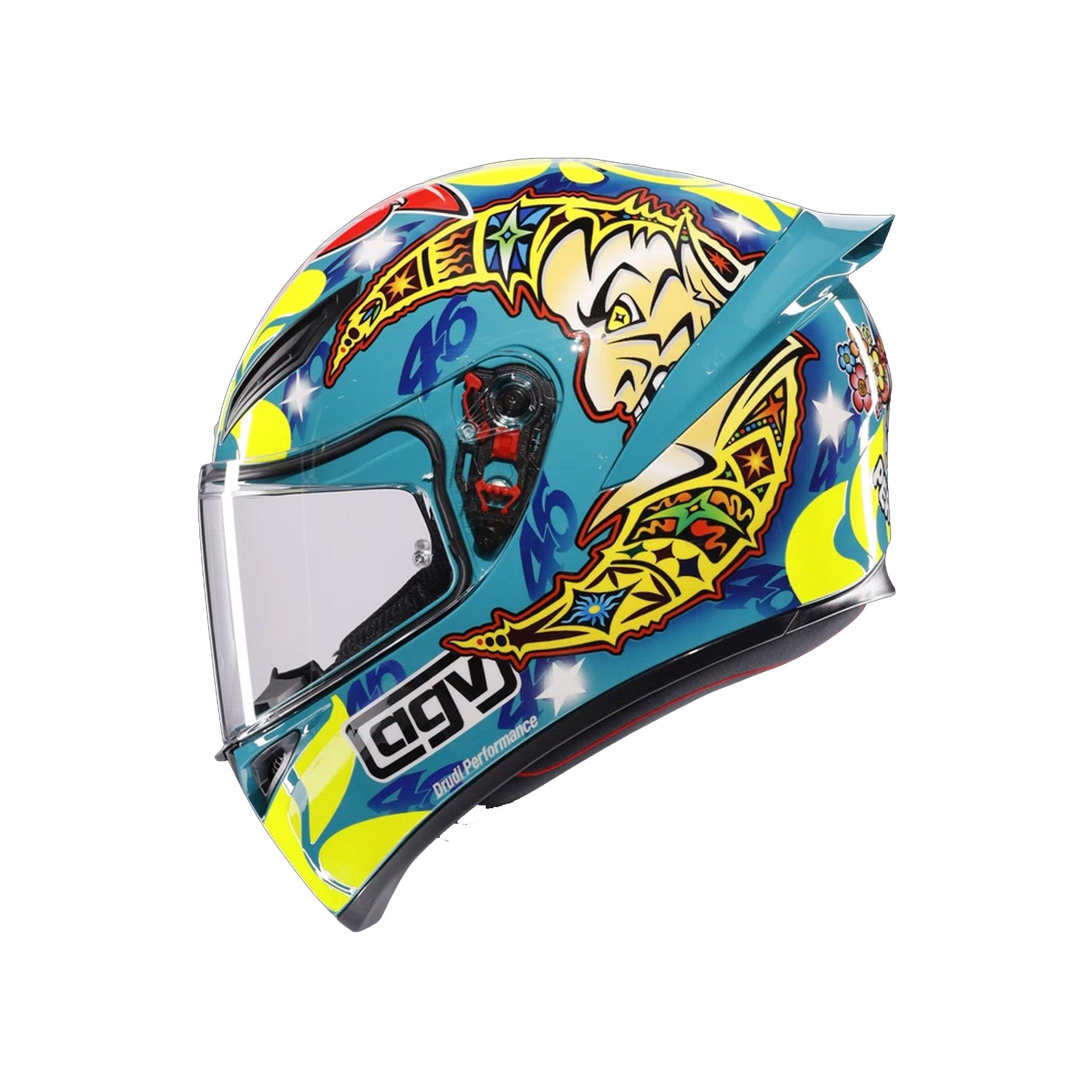 AGV K1 S Top Rossi Mugello 1999 Helmet (Asian fit) FREE HEVIK HELMET BAG