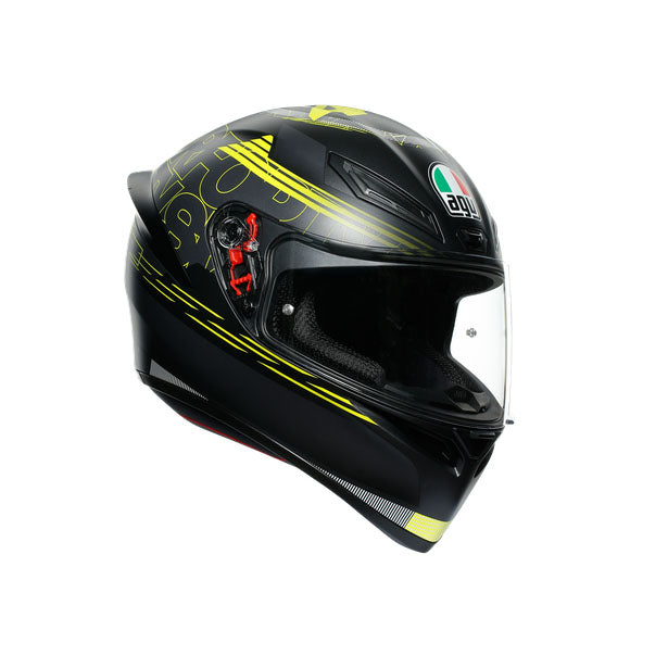 AGV K1 S Top Track 46 Helmet (Asian fit) FREE SENA E30 INTERCOM & HEVIK HELMET BAG