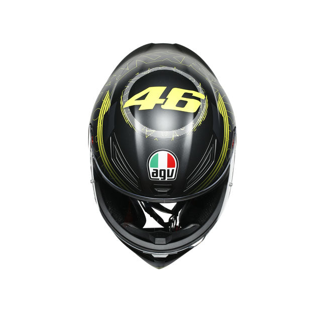 AGV K1 S Top Track 46 Helmet (Asian fit) FREE SENA E30 INTERCOM & HEVIK HELMET BAG