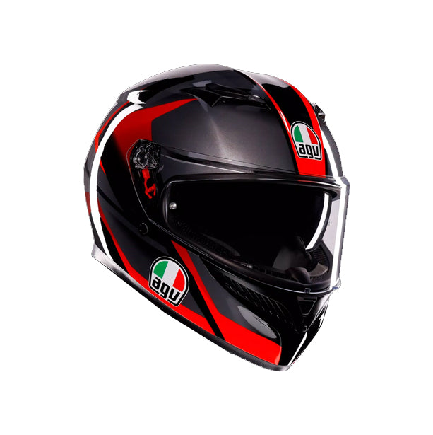 AGV K3 Multi Striga Helmet (Asian fit) FREE SENA E30 INTERCOM & HEVIK HELMET BAG