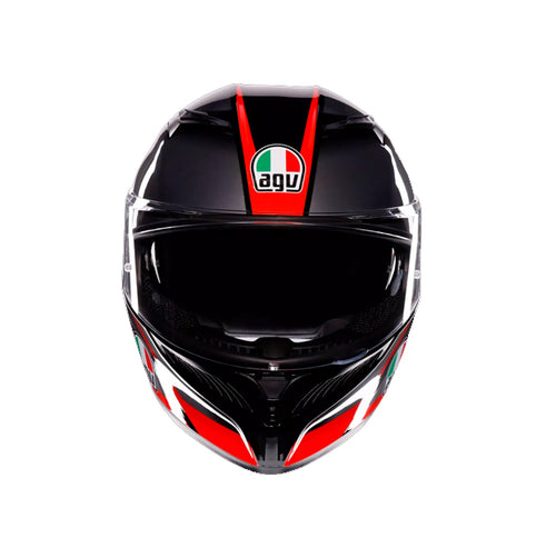 AGV K3 Multi Striga Helmet (Asian fit) FREE SENA E30 INTERCOM & HEVIK HELMET BAG