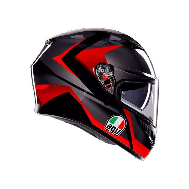 AGV K3 Multi Striga Helmet (Asian fit) FREE SENA E30 INTERCOM & HEVIK HELMET BAG