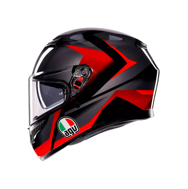 AGV K3 Multi Striga Helmet (Asian fit) FREE SENA E30 INTERCOM & HEVIK HELMET BAG