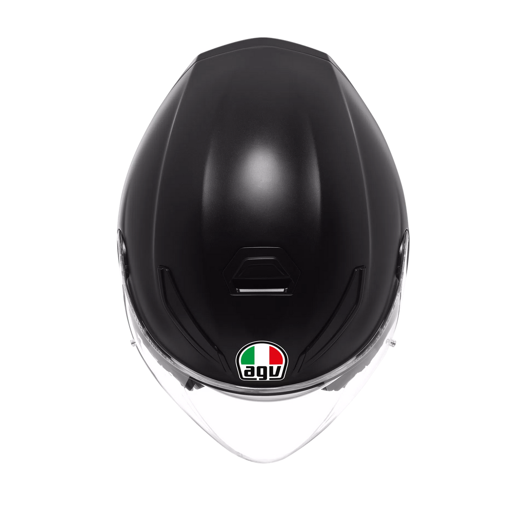 AGV K5 Jet Evo Solid Helmet (FREE SENA E30 INTERCOM & HEVIK HELMET BAG)