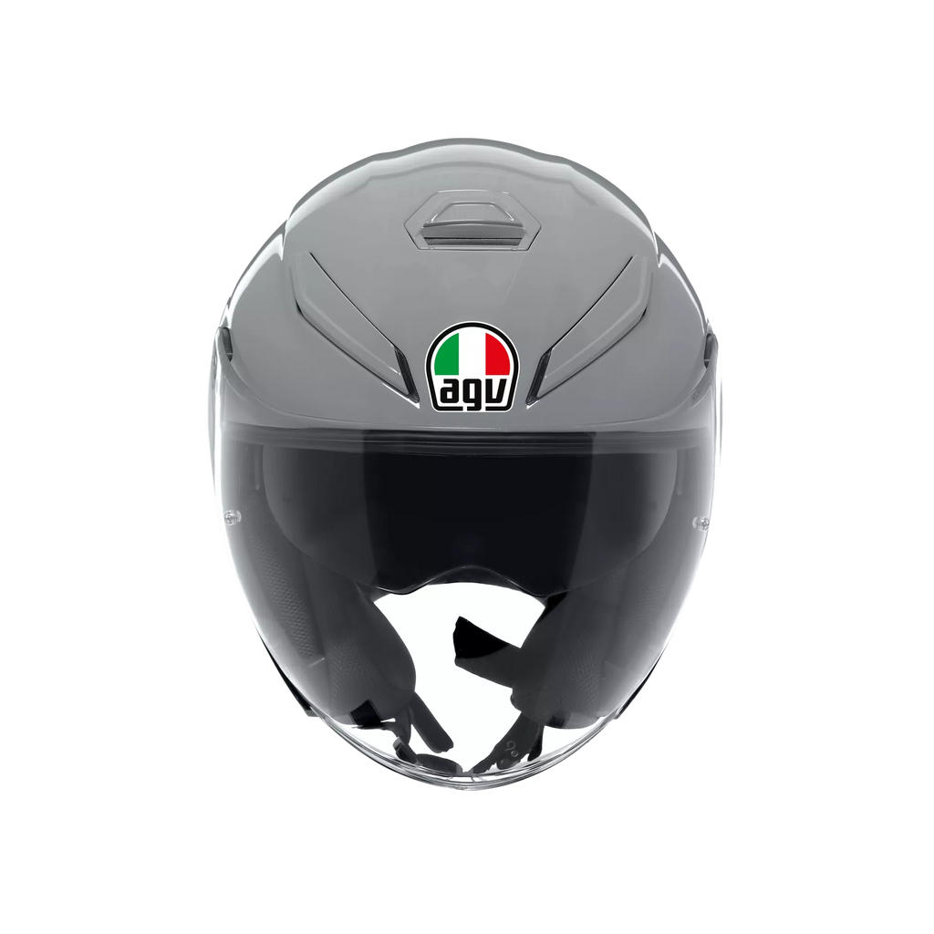 AGV K5 Jet Evo Solid Helmet (FREE SENA E30 INTERCOM & HEVIK HELMET BAG)