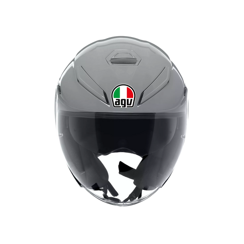 AGV K5 Jet Evo Solid Helmet (FREE SENA E30 INTERCOM & HEVIK HELMET BAG)