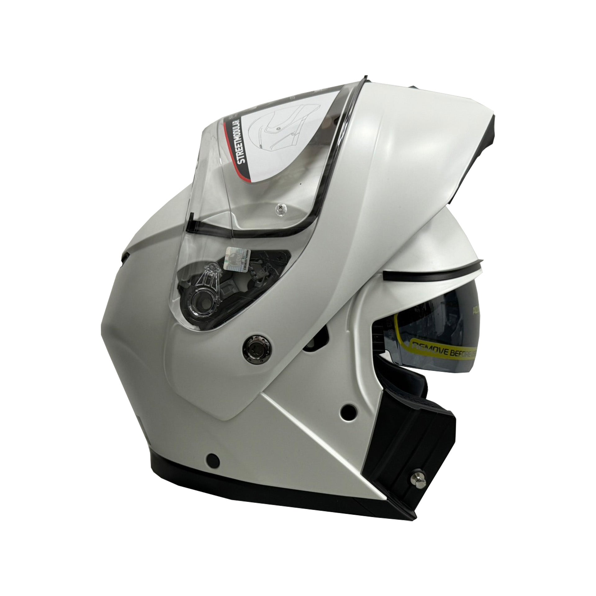 AGV Streetmodular Solid Helmet (Asian fit) FREE HEVIK HELMET BAG