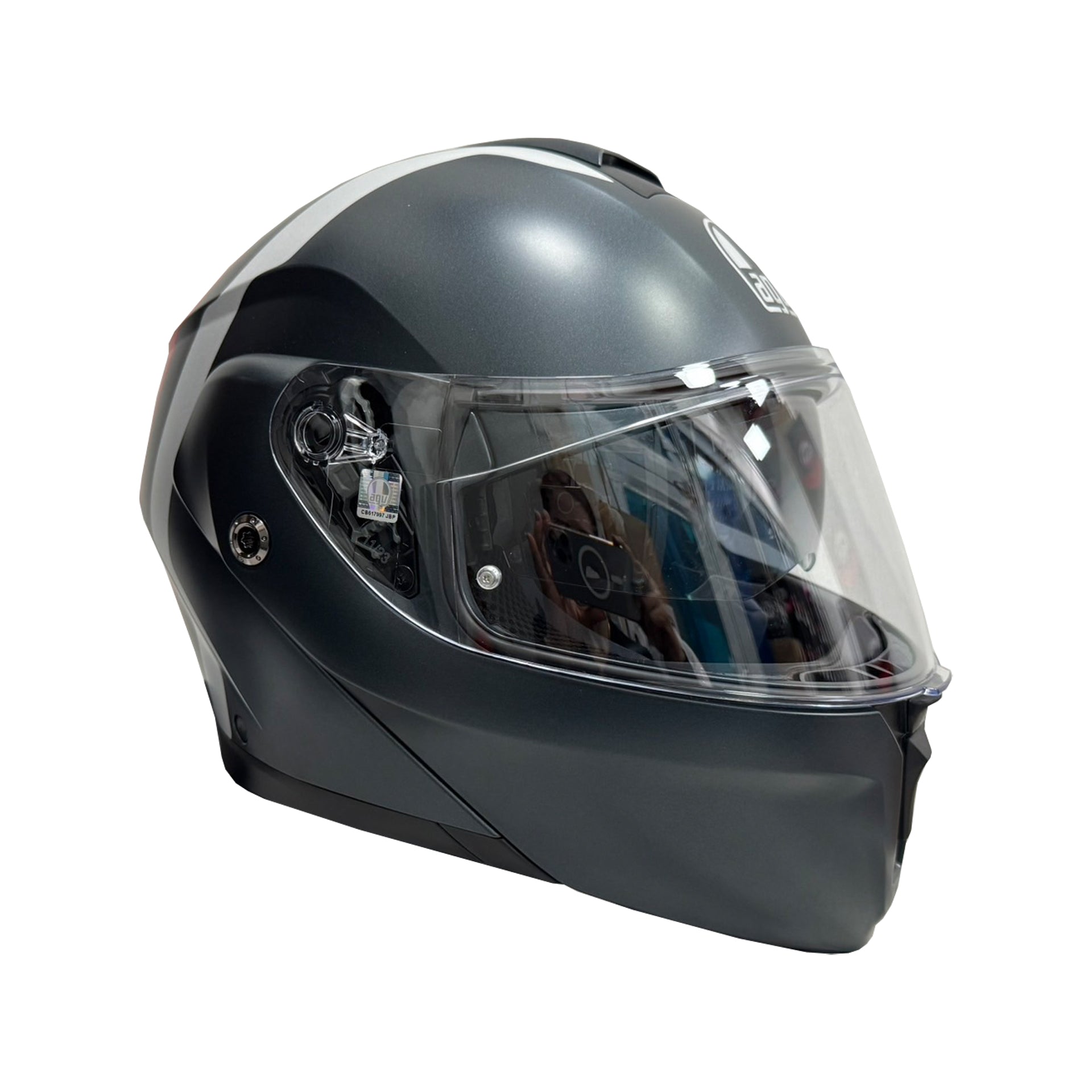 AGV Streetmodular Multi Resia Helmet (Asian fit) FREE SENA E30 INTERCOM & HEVIK HELMET BAG