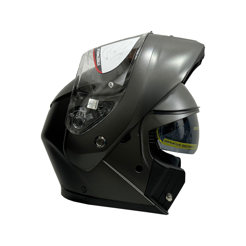 AGV Streetmodular Solid Helmet (Asian fit) FREE SENA E30 INTERCOM & HEVIK HELMET BAG