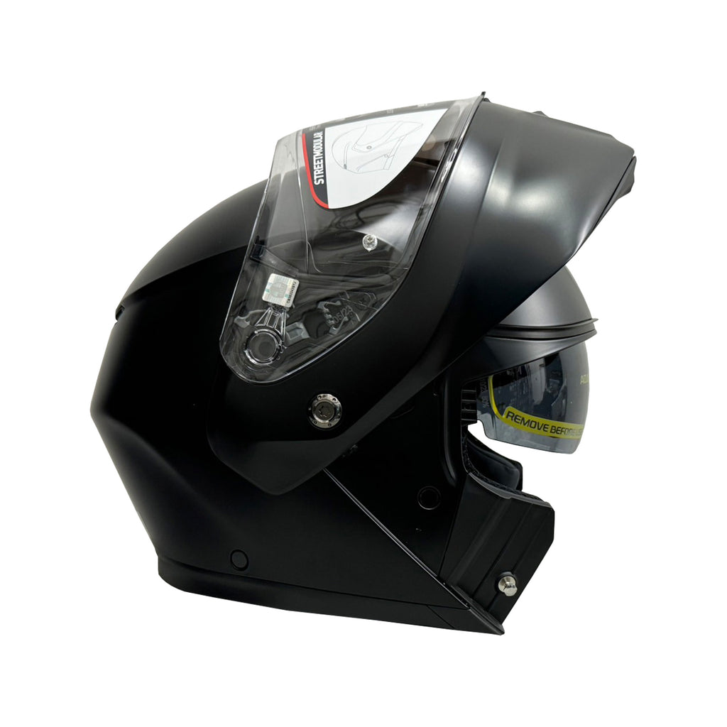 AGV Streetmodular Solid Helmet (Asian fit) FREE HEVIK HELMET BAG