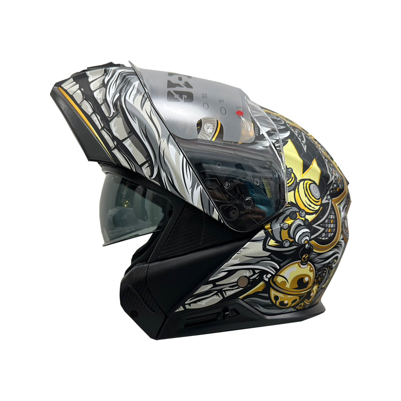 AKI AK-16 Mojura Kinshinshi Helmet (FREE HEVIK HELMET BAG)