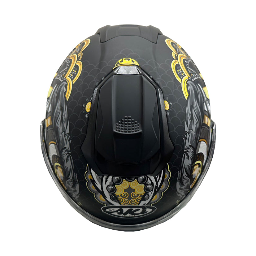 AKI AK-16 Mojura Kinshinshi Helmet (FREE HEVIK HELMET BAG)