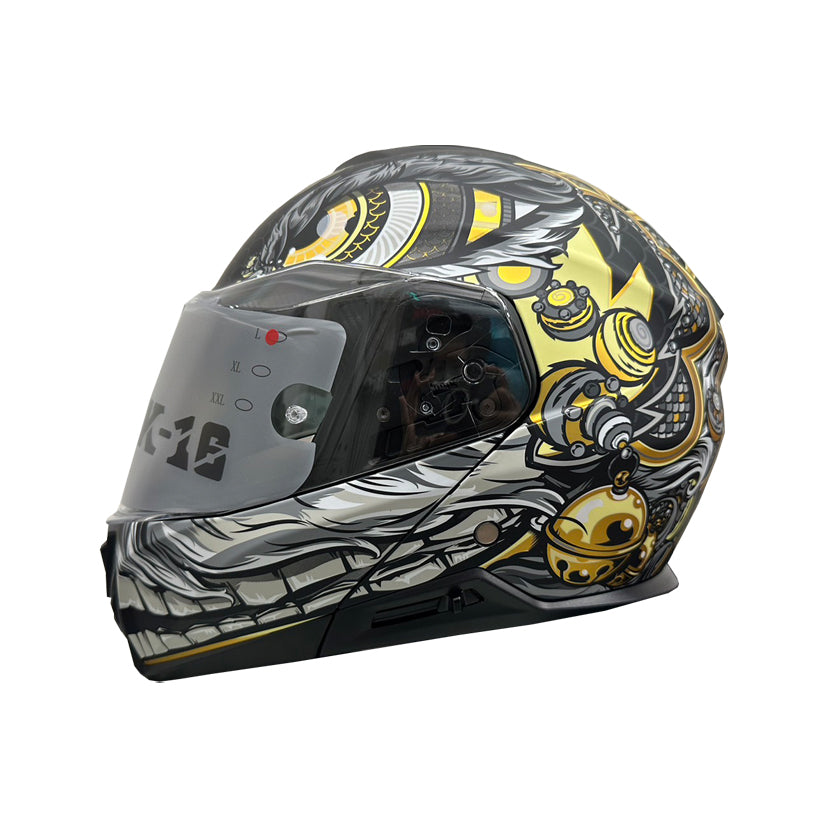 AKI AK-16 Mojura Kinshinshi Helmet (FREE HEVIK HELMET BAG)